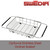 Swedia Stainless Steel Dish Drainer Basket for Dante and Dromma Kitchen Sinks Australia