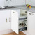 Elite Provedore Magic Corner Left Opening Pull Out Kitchen Storage for 900mm Blind Corner Cabinet Australia