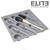 Elite 400mm Kitchen Drawer Organiser Trimmable Grey Cutlery Tray for 500mm Deep Cabinets in Australia