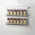 Elite Butler Satin Chrome Kitchen Wall Mounted Spice and Condiments Rack Storage Organizer Australia