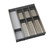 Elite Chef Adjustable 8 Tray Stainless Steel Cutlery Drawer Organiser for Modern Australian Kitchens