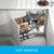 Higold Diamond PRO Magic Corner Pull Out Kitchen Storage Left Opening for Blind Corner Cabinets Australia