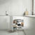 Efficient under sink pull out drawer and corner storage organizer for modern Australian kitchen cabinets.