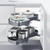 HIGOLD Australia Shearer Swing Out Kitchen Corner Storage for 900mm Blind Corner Cabinets with Left Opening and Anthracite Grey Baskets available at Renovator Store.