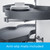Higold Australia Shearer Swing Out Kitchen Corner Storage for 900mm Blind Corner Cabinets in Australia