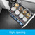 2 Tier Grey Kitchen Blind Corner Pull Out Storage Baskets for Right Opening Cabinets Australia