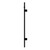 Meir Matte Black Vertical Heated Towel Rail MHT02B for Australian Bathrooms
