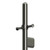 Meir Vertical Heated Towel Rail in PVD Shadow Gunmetal finish for modern Australian bathrooms.
