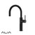 Modern Alia X51 Instant Hot and Cold Filtered Water Tap in Matte Black finish for Australian kitchens.