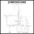 Alia Kitchen Mixer Tap Dimensions Diagram for Australian Home Renovations and Plumbing Installations