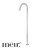 Meir Polished Chrome Round Brass Freestanding Bath Spout for modern Australian luxury bathrooms.