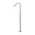 Meir MB09 Round Pinless Polished Chrome Freestanding Bath Mixer and Hand Shower Australia
