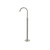 Meir Harrington Brushed Nickel Floor Standing Bath Mixer Tap with Single Handle Design for Hamptons Style Bathrooms in Australia