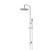Modern Polished Chrome Round Shower Set with Rain Shower Head and Handheld Wand for Australia Bathroom Renovation