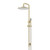 Meir Round Tiger Bronze 2-in-1 Shower Rail Set featuring a 300mm rain shower head and handheld wand for modern Australian bathrooms.