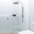 Meir Champagne Luxury Bathroom 300mm Round Shower Set with Single Function Handheld Wand on Rail in Australia