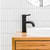Modern Matte Black Single Handle Bathroom Basin Mixer Tap for Contemporary Australian Homes - Renovator Store Melbourne Sydney Brisbane