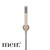 Meir Champagne Round Brass Hand Shower on Fixed Bracket for Luxury Bathrooms Australia