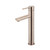 Meir Round Tall Basin Mixer Tap in Champagne, Designer Bathroom Tapware Australia