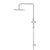 Meir Chrome Round Shower Rail Set with 300mm Rain Head and Handheld Wand in Australia