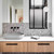 Modern matte black wall mounted bathroom taps with classic cross handles for contemporary Australian home renovations.