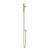 Meir Round Hand Shower on Rail Column in PVD Tiger Bronze finish, modern minimalist bathroom tapware, Australia.