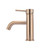 Modern soft bronze single lever bathroom basin mixer tap for elegant Australian home renovations.