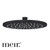 Meir Matte Black Round Brass 200mm Rain Shower Head for Modern Australian Bathrooms