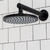 Meir Round Rain Shower Head Rose for Australian Bathroom Renovations