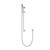 Meir Round Champagne Single Function Hand Shower on Wall Rail Column for Modern Australian Bathrooms