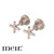 Meir Champagne Circular Wall Taps for bathroom or kitchen in Australia