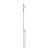 Meir PVD Brushed Nickel Round Single Function Hand Shower Rail Column for modern Australian bathrooms