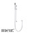 Meir Round Hand Shower on Rail Column in Polished Chrome for modern Australian bathrooms.