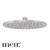 Luxury Meir PVD Brushed Nickel Round Brass 200mm Rain Shower Head for contemporary Australian bathrooms.