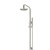 Meir PVD Brushed Nickel Round Shower Set with Built-in Diverter for Australian Bathrooms
