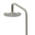 Meir PVD Brushed Nickel Round Shower Head for Bathroom Shower Rail Sets Australia