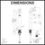 Meir Round Tall Basin Mixer Dimensions Diagram for modern bathroom tapware in Australia.