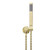 Meir PVD Tiger Bronze Round Brass Hand Shower and Wall Bracket Set for Modern Australian Bathrooms