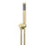 Meir Round Brass Hand Shower with Swivel Bracket in PVD Tiger Bronze Gold, Premium Australian Bathroom Tapware.
