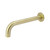 Meir MS05 Tiger Bronze Round Curved Wall Mounted Bath or Basin Spout for Modern Bathroom Renovations Australia