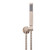 Meir Round Brass Hand Shower Bath Set with Bracket in Champagne finish for modern Australian bathroom renovations.