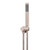 Meir Round Hand Shower on Swivel Bracket in Champagne finish for modern Australian bathrooms.