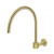 Meir Round PVD Tiger Bronze High-Rise Swivel Wall Mounted Spout for Modern Australian Bathrooms and Laundries