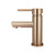 Modern Meir Champagne Rose Gold Round Basin Mixer Tap for Australian Bathrooms