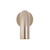 Meir Round Curved Wall Mounted Bath or Basin Spout in Champagne Rose Gold finish, ideal for modern Australian bathroom or laundry renovations.