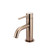 Meir Piccola champagne gold basin mixer tap with single lever handle for modern Australian bathrooms