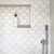Meir Polished Chrome Round Hand Shower on Swivel Bracket for modern Australian bathrooms.