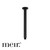 Meir Matte Black Round Brass 300mm Ceiling Shower Arm for Australian Bathrooms