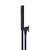 Modern Matte Black Round Hand Shower Fixed Wall Bracket for Australian Bathrooms - Brass Construction