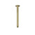 Meir Round Ceiling Shower Arm 300mm in Tiger Bronze PVD finish, a luxury solid brass bathroom accessory for modern Australian homes.